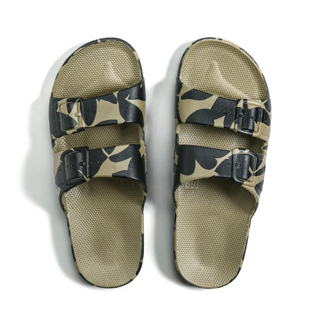 FREEDOM MOSES Sandals | GOA Black Khaki